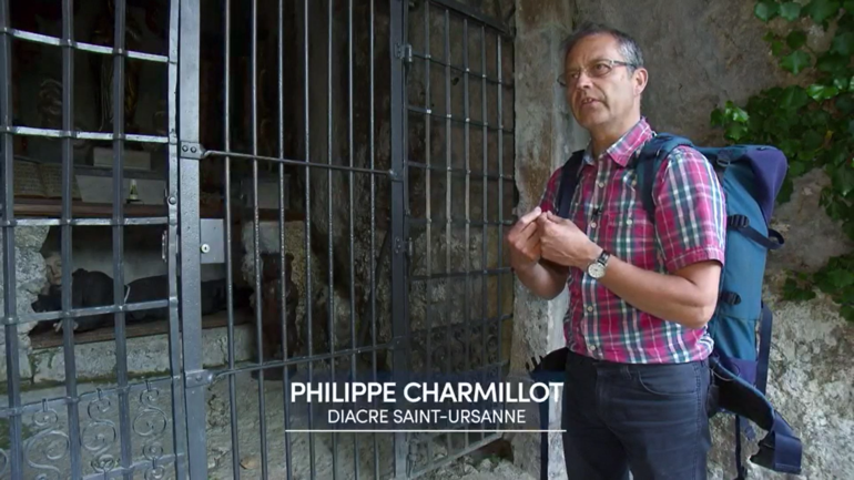 Rencontre avec le diacre Philippe Charmillot qui commémore l'ermite Saint Ursanne chaque 20 du mois