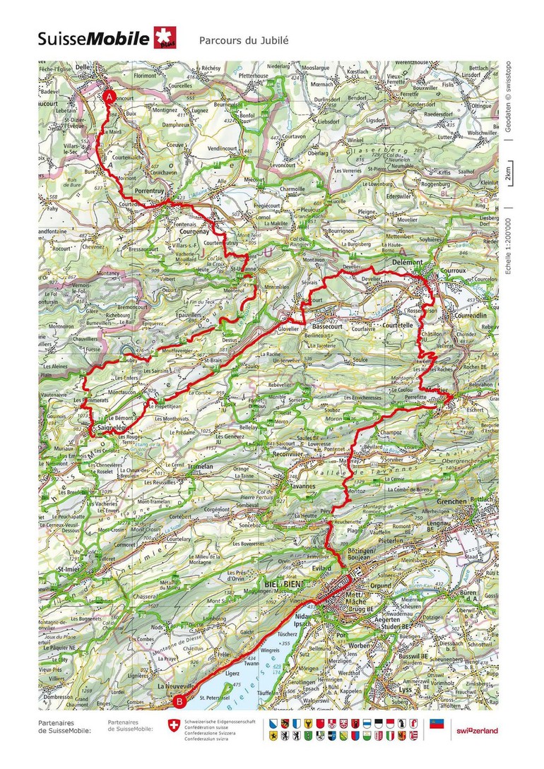 Carte itinéraire