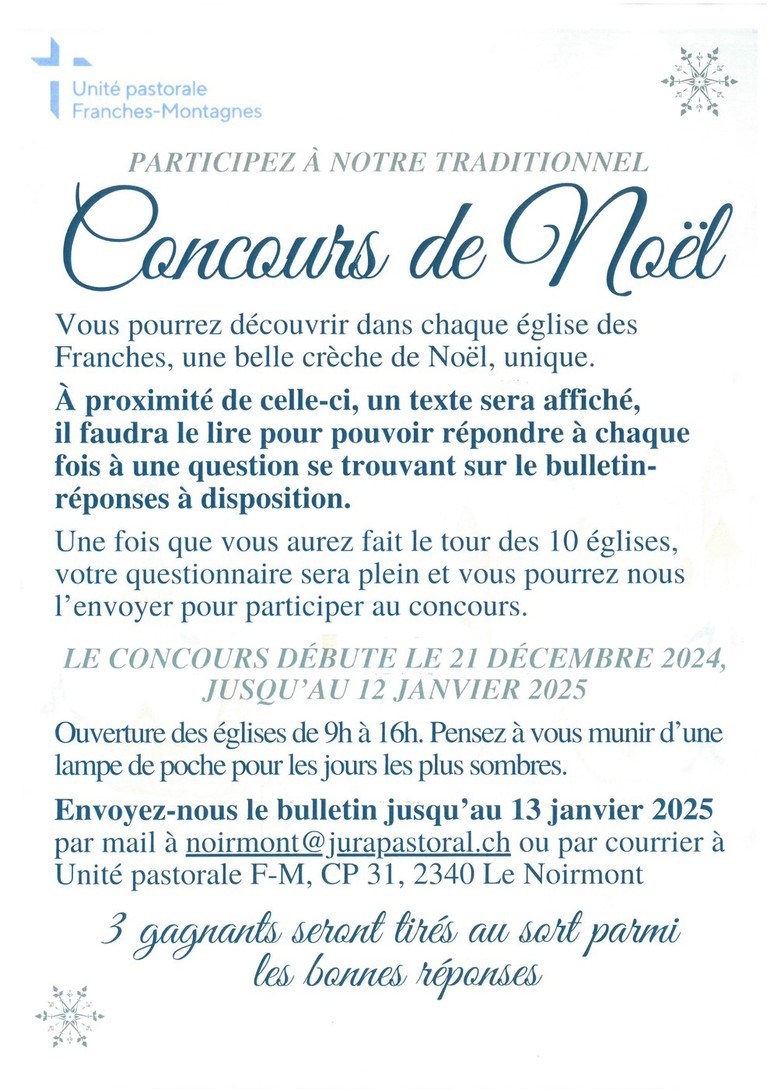 Concours de Noël 