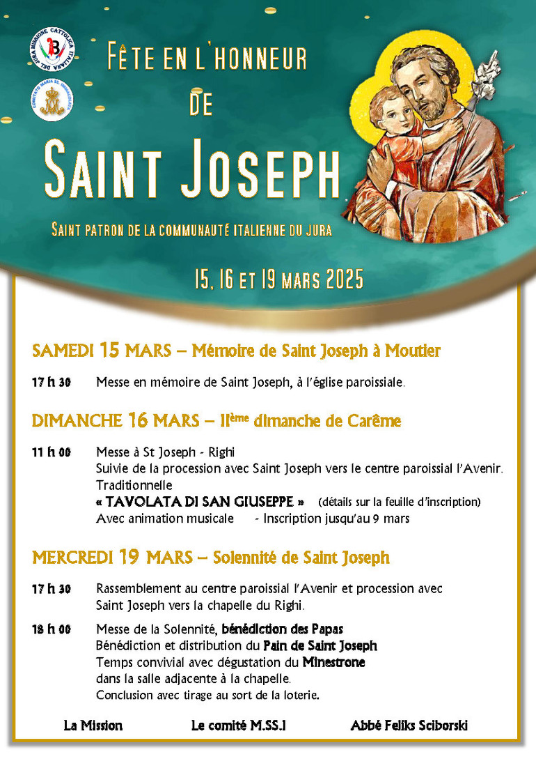 Fête de Saint Joseph