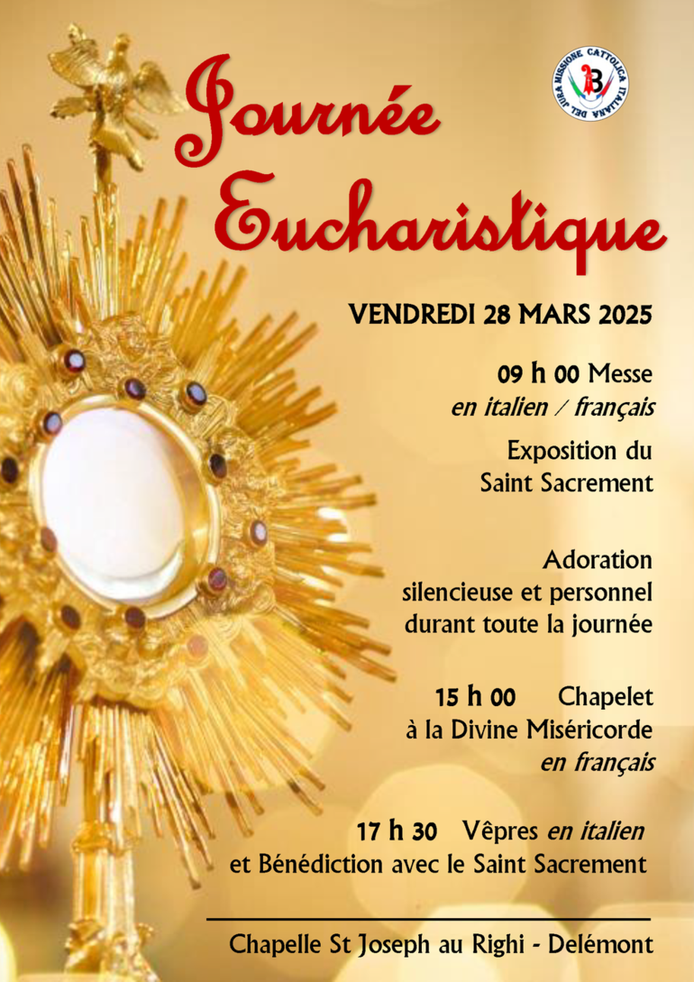 Affiche Journée Eucharistique