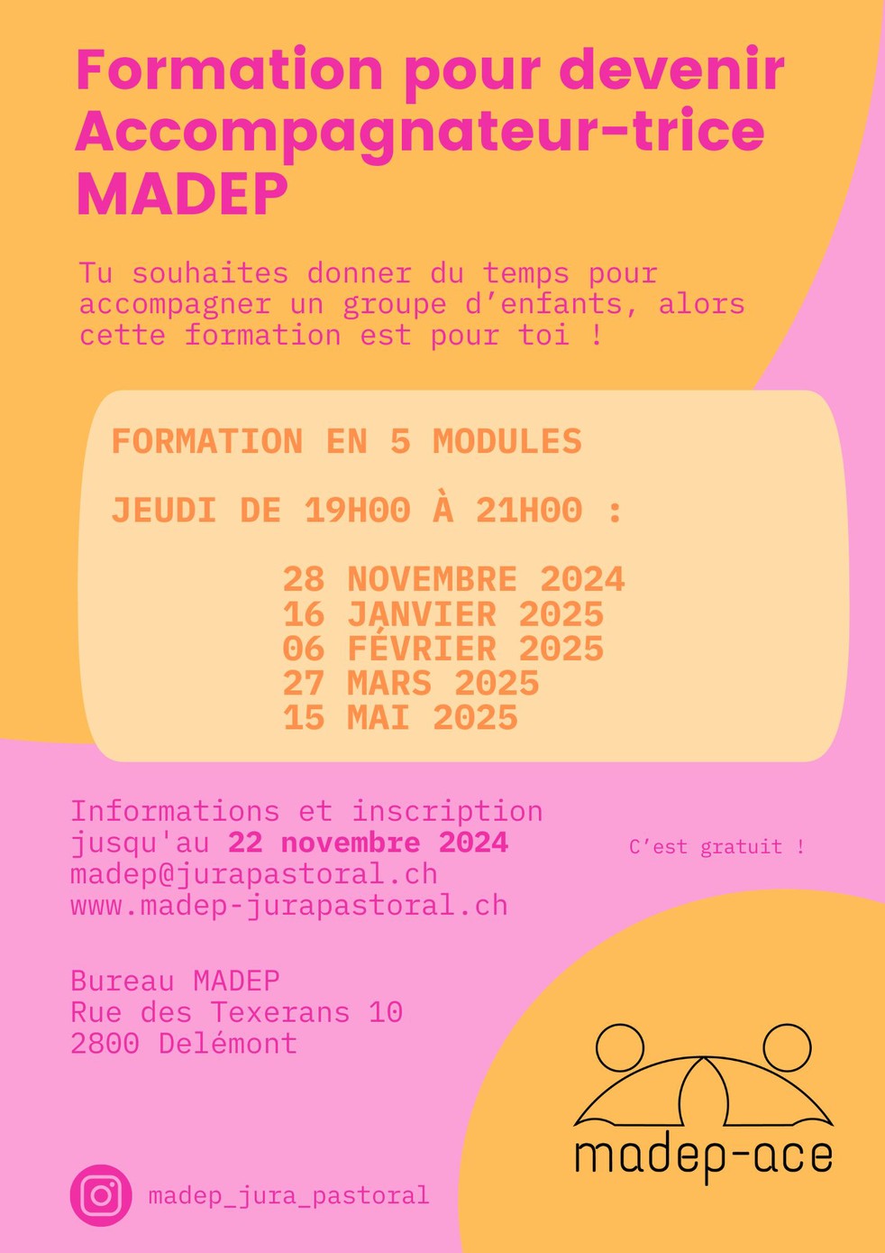 Affiche formation 2024