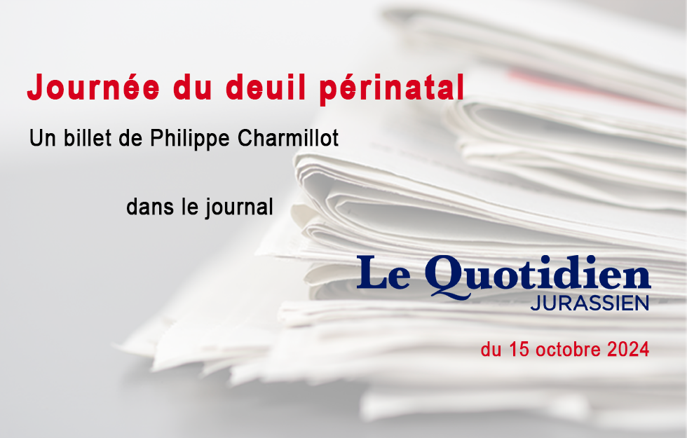 Le billet de Philippe Charmillot, LQJ 15.10.2024