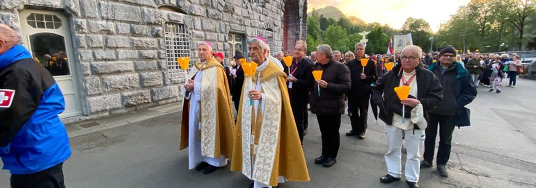 100ème pèlerinage interdiocésain de Suisse romande à Lourdes  