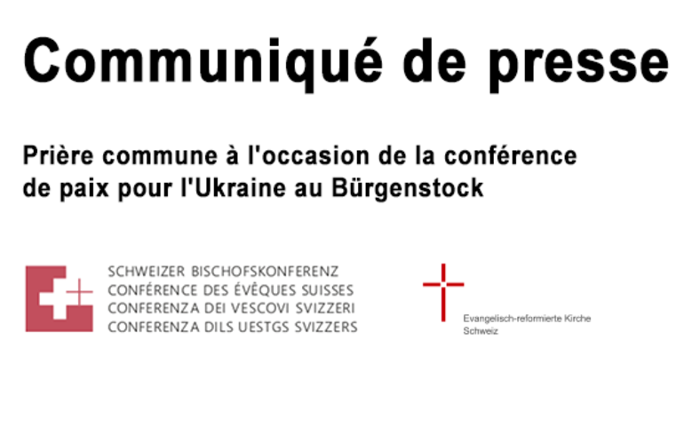 Communiqué de presse de la Conférence des évêques suisses